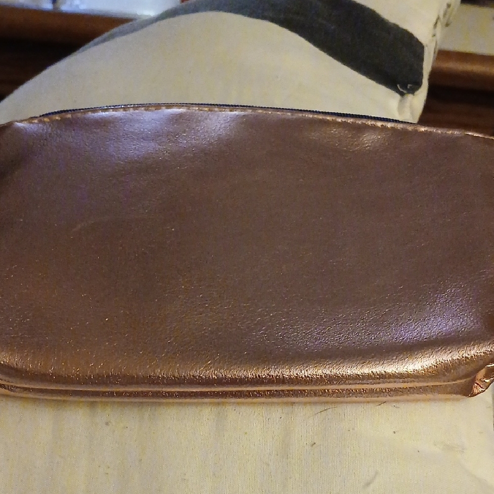 ipsy Metallic Cosmetic Bag - Bronze - Picture 2 of 5